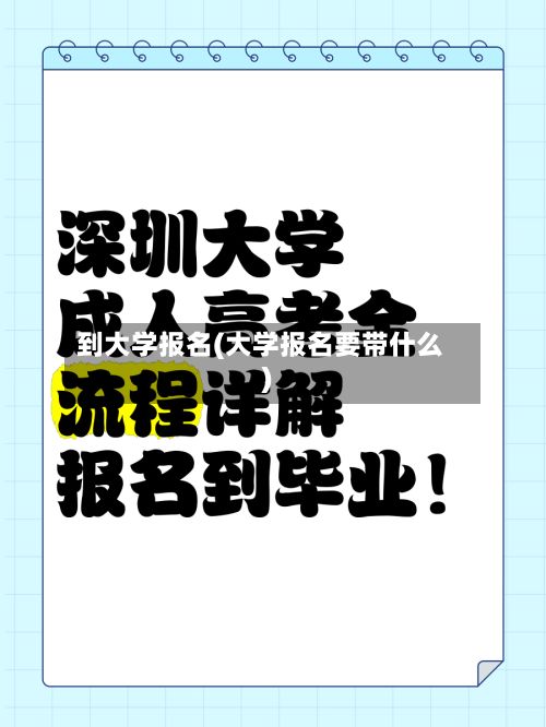 到大学报名(大学报名要带什么)