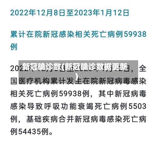 新冠确诊数(新冠确诊数据更新)-第2张图片