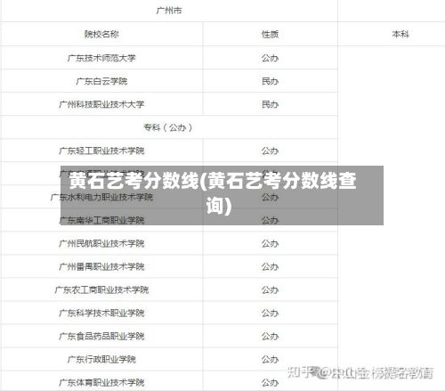 黄石艺考分数线(黄石艺考分数线查询)