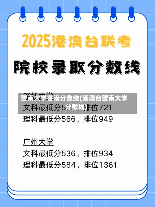 暨南大学香港分数线(港澳台暨南大学分数线)-第3张图片