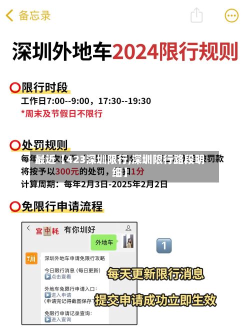 最近【423深圳限行,深圳限行路段明细】-第2张图片