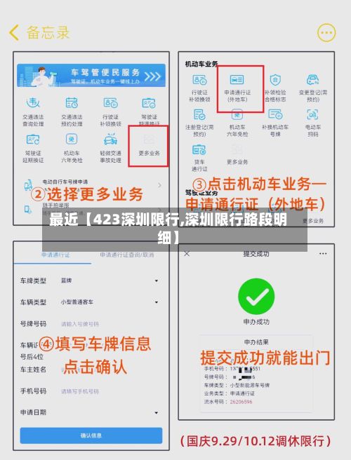 最近【423深圳限行,深圳限行路段明细】-第3张图片