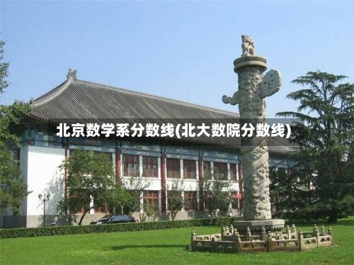 北京数学系分数线(北大数院分数线)-第2张图片