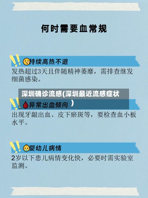深圳确诊流感(深圳最近流感症状)
