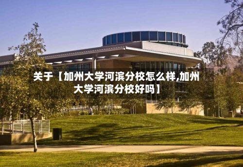 关于【加州大学河滨分校怎么样,加州大学河滨分校好吗】-第3张图片