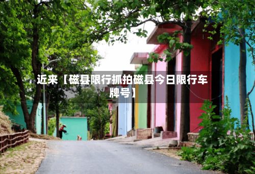 近来【磁县限行抓拍磁县今日限行车牌号】