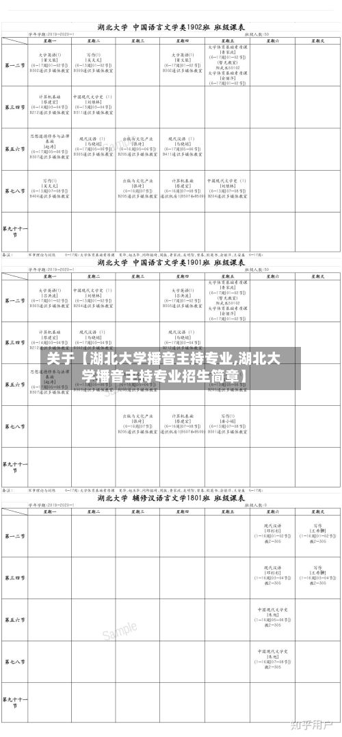 关于【湖北大学播音主持专业,湖北大学播音主持专业招生简章】