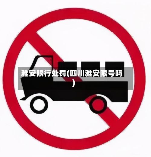 雅安限行处罚(四川雅安限号吗)-第3张图片