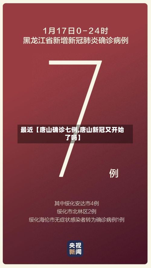 最近【唐山确诊七例,唐山新冠又开始了吗】-第2张图片